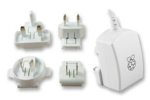 Raspberry Pi Official Power Supply for Pi 3 Model B / B+ (White)