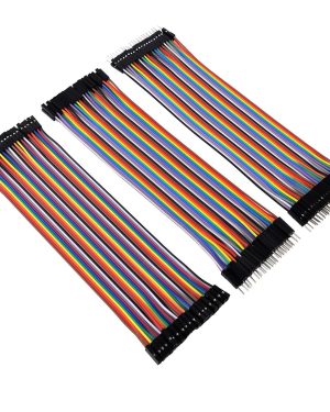 Multicolored Breadboard Jumper Wire Ribbon Cable Kit