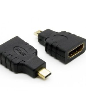 Micro HDMI Male (Type-D) to Full HDMI A Female Adapter (Type-A) Converter Adapter